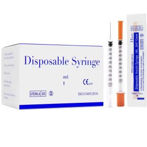 Syringe 1mL 6mm 31g